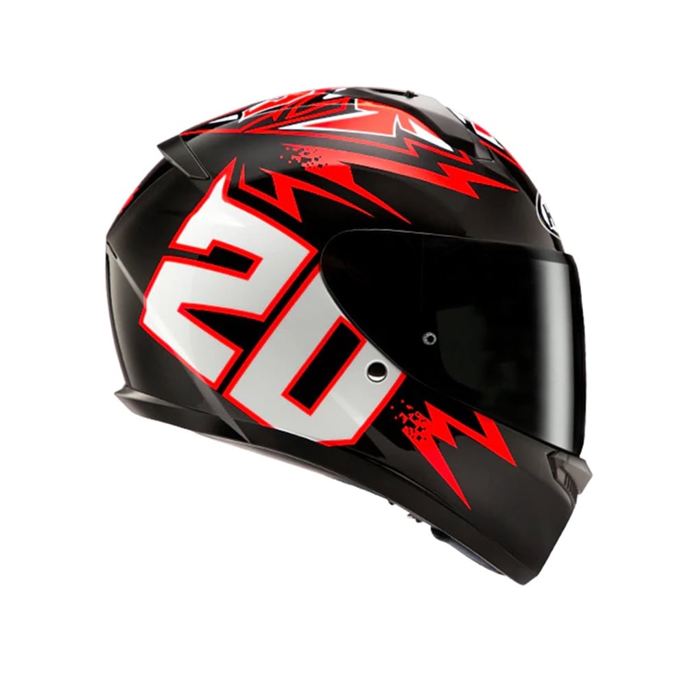 HJC C10 DIABLO MASK MC1 casco de moto integral - CASCO