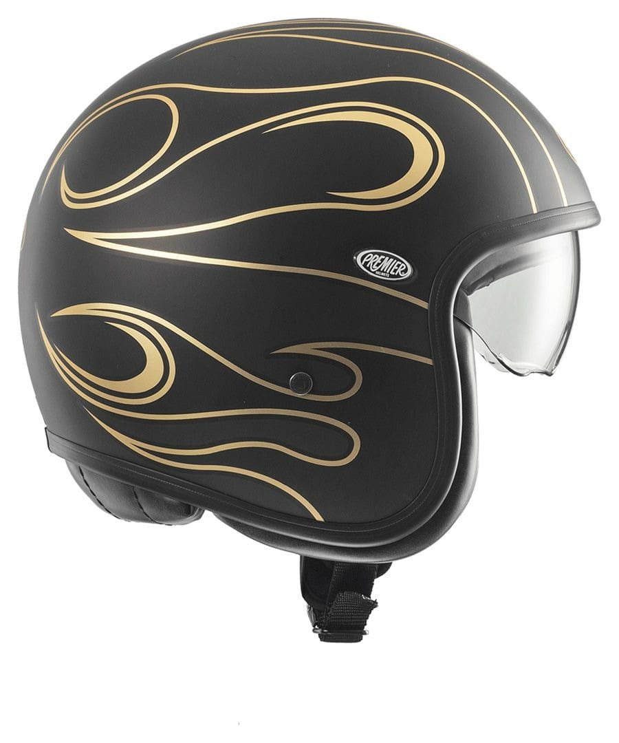 PREMIER VINTAGE FR CROMADO DORADO BM CASCO JET MOTO (Maximo Moto S.L)