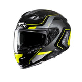 HJC F71 ARCAN MC3H gris amarillo turismo deportivo casco de moto (Maximo Moto)