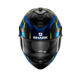 SHARK SPARTAN GT CARBON KROMIUM CROME BLUE