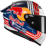 HJC BULL ROJO AUSTIN GP MOTO CASCO DE CARRERA COMPLETA
