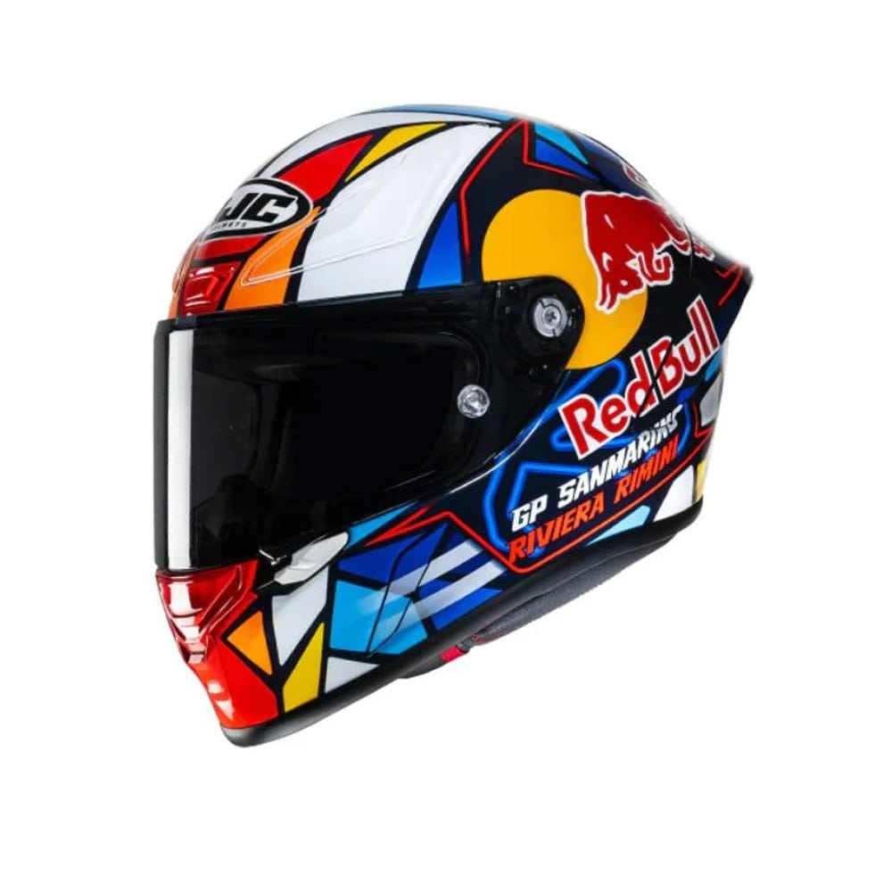 HJC RPHA1 RED BULL MISANO GP MC21 CASCO DE CARRERAS Maximo Moto