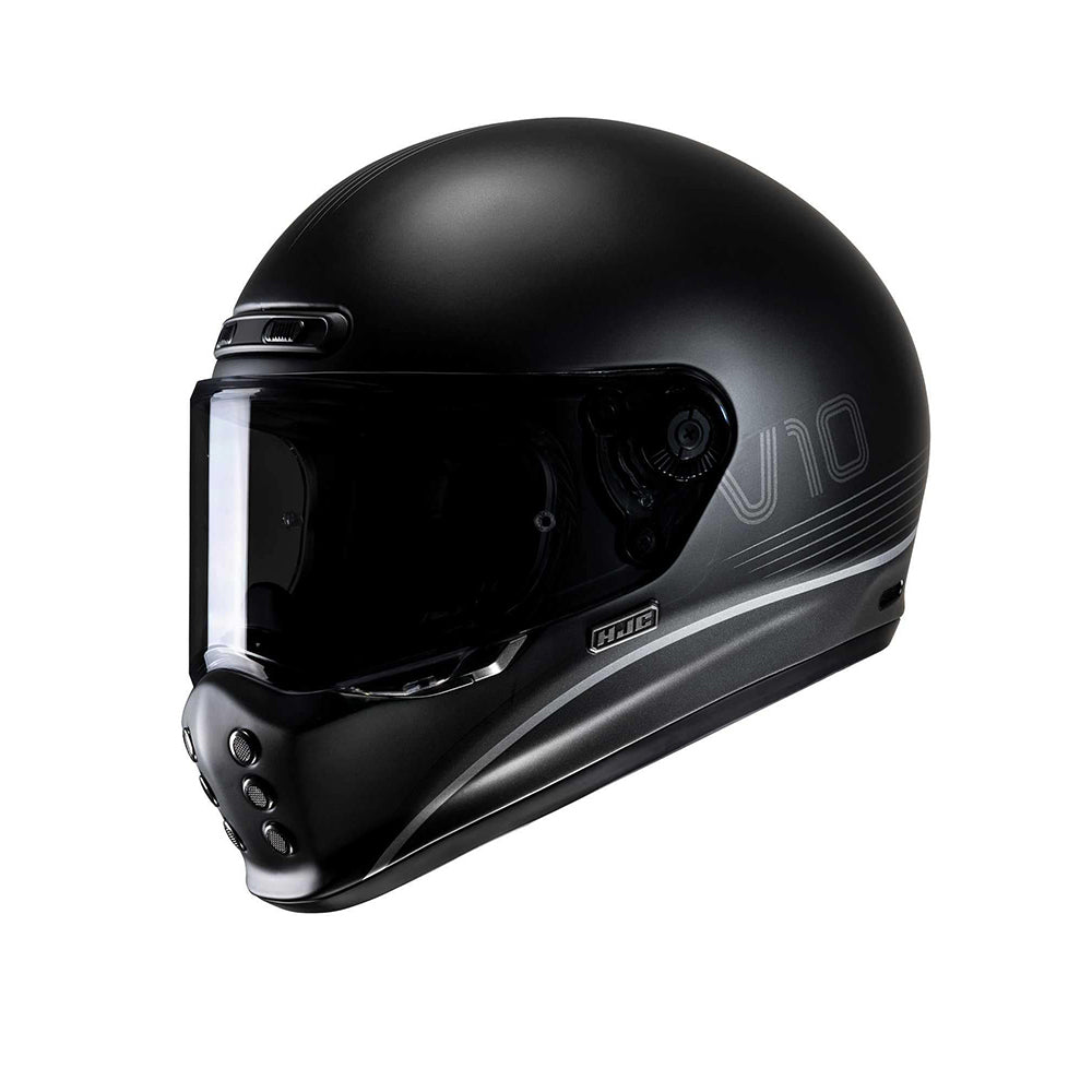 HJC- V10 TAMI MC5SF carreras motos integral Casco NERO 