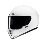 HJC V10 Racing Moto Blanco Integral Casco 