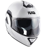 GIVI HX30B con parte delantera abatible de motocicleta Casco integral Blanco - SECURTEX MOTOR S.L (t/a MaximoMoto)