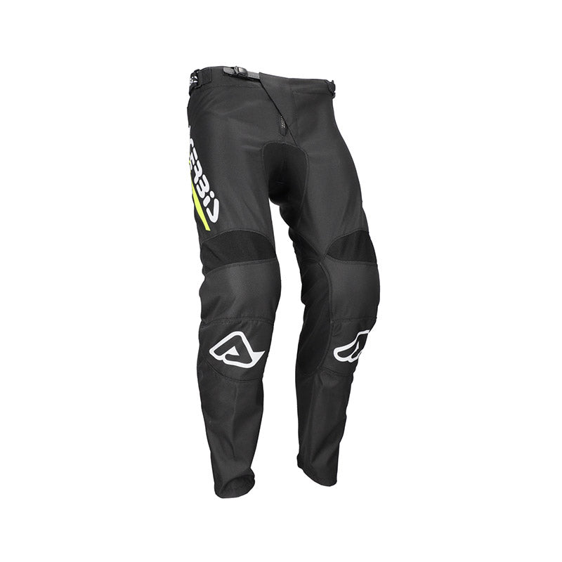 ACERBIS MX LINEAR LUGO PANTALON  DE MOTO NEGRO AMARILLO