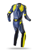 R-TECH RISING STAR 1 PC MONO DE MOTO HOMBRE AZUL AMARILLO FLOUR