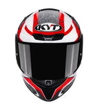 KYT CASCOS TT-REVO SPEEDING WHITE/RED E06