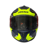 AXXIS CASCO DRAKEN S SUNRAY C2 GRIS/MATE/AMARILLO