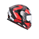 SHIRO CASCO HUNTER SH-890 STAGE NEGRO_ROJO