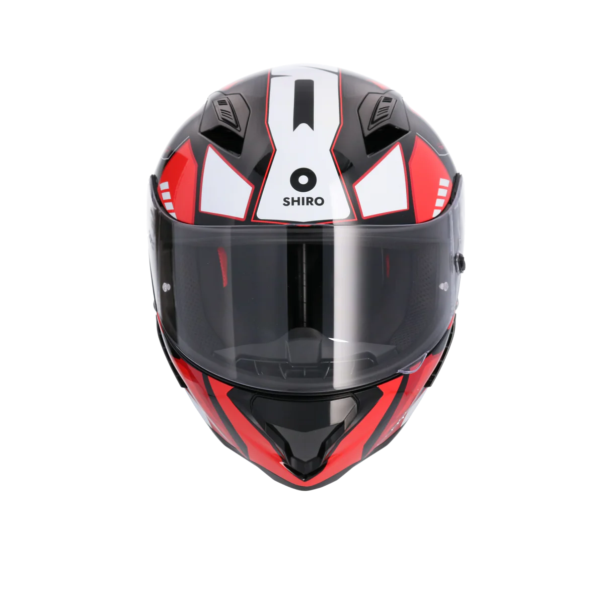 SHIRO CASCO HUNTER SH-890 STAGE NEGRO_ROJO