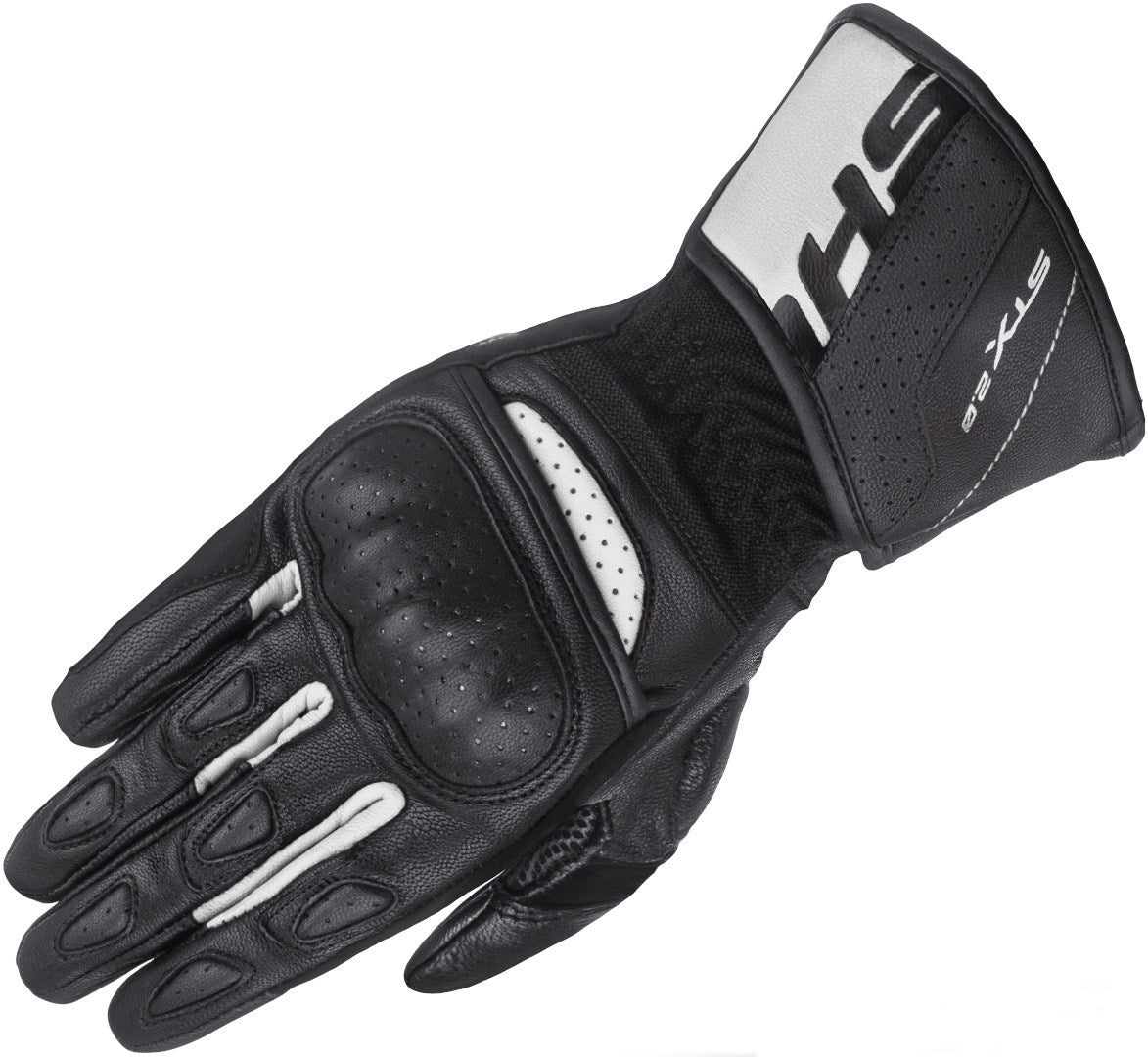 SHIMA STX 2.0 GUANTES LARGOS DE MOTO HOMBRE NEGRO BLANCO (Maximo Moto S.L)