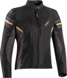IXON ILANA EVO Moto Textil Mujer Chaqueta Negro Antracita Oro