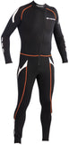 IXON RACE TRAJE INTERIOR MOTO RACE BODY MOTO CARRERAS NEGRO