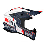 MT MX802B FALCON S RULER A15 CASCO ADVENTURO DE MOTO BRILLO