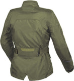 Macna Evora mujer Chaqueta textil impermeable competición Verde