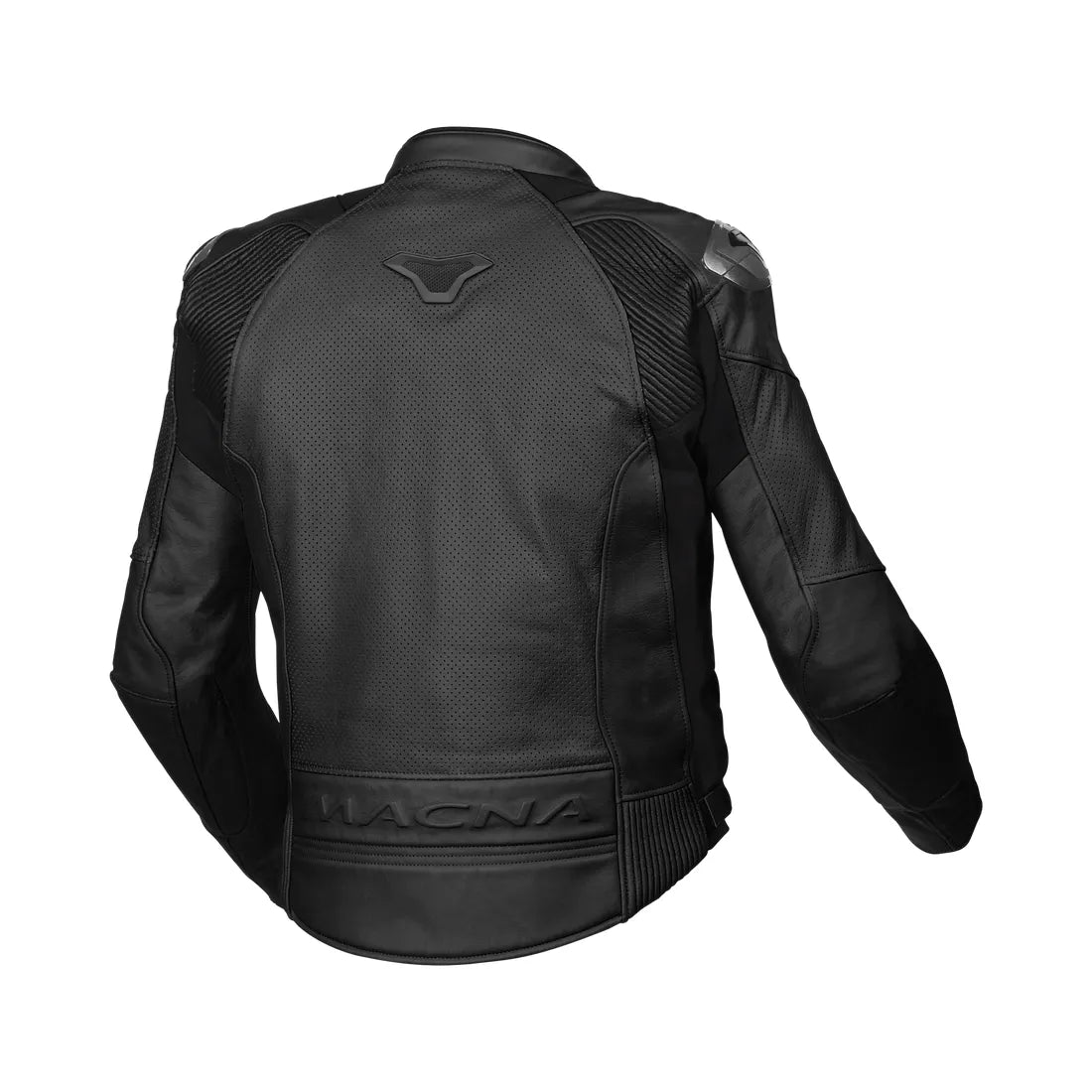 Macna Aviant Air hombre Chaqueta deportiva cuero negro