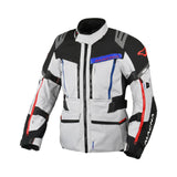 MACNA Cacica Chaqueta Aventura Moto Blanco Rojo Azul