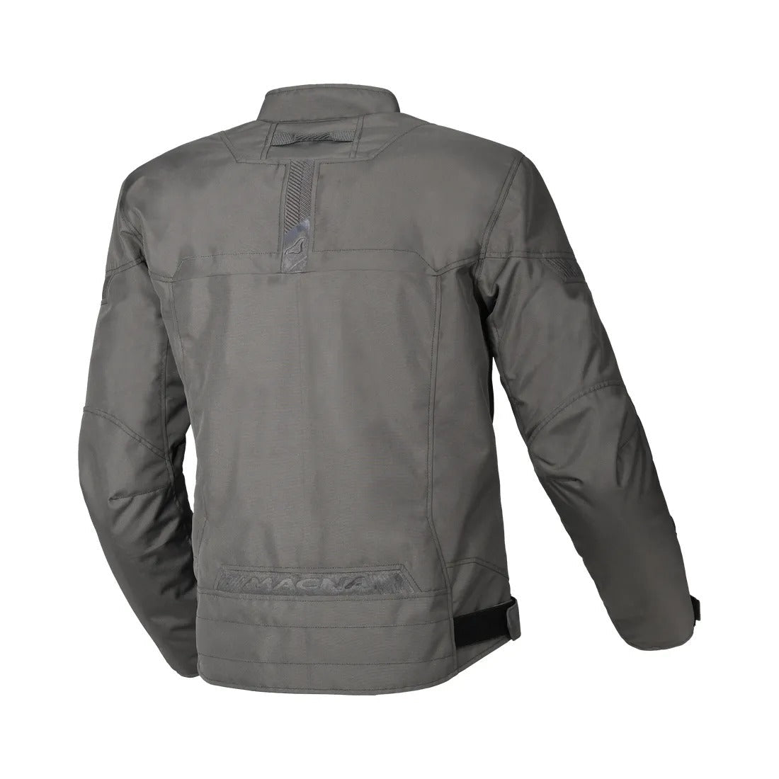Macna Raptor Hombres Textil Impermeable Chaqueta Gris claro