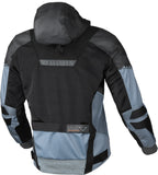 Macna Rebelite Chaqueta Textil Moto Negro Gris