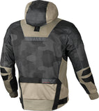 Macna Rebelite Chaqueta Textil Moto Negro Taupe