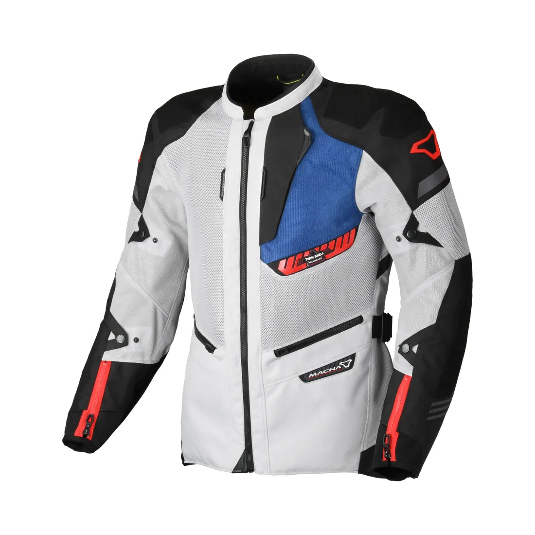 Macna Synchrone Chaqueta Aventura Gris Naranja