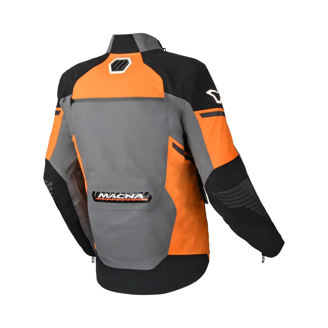 Macna Sincronía Chaqueta Aventura Gris Claro Negro Azul Naranja