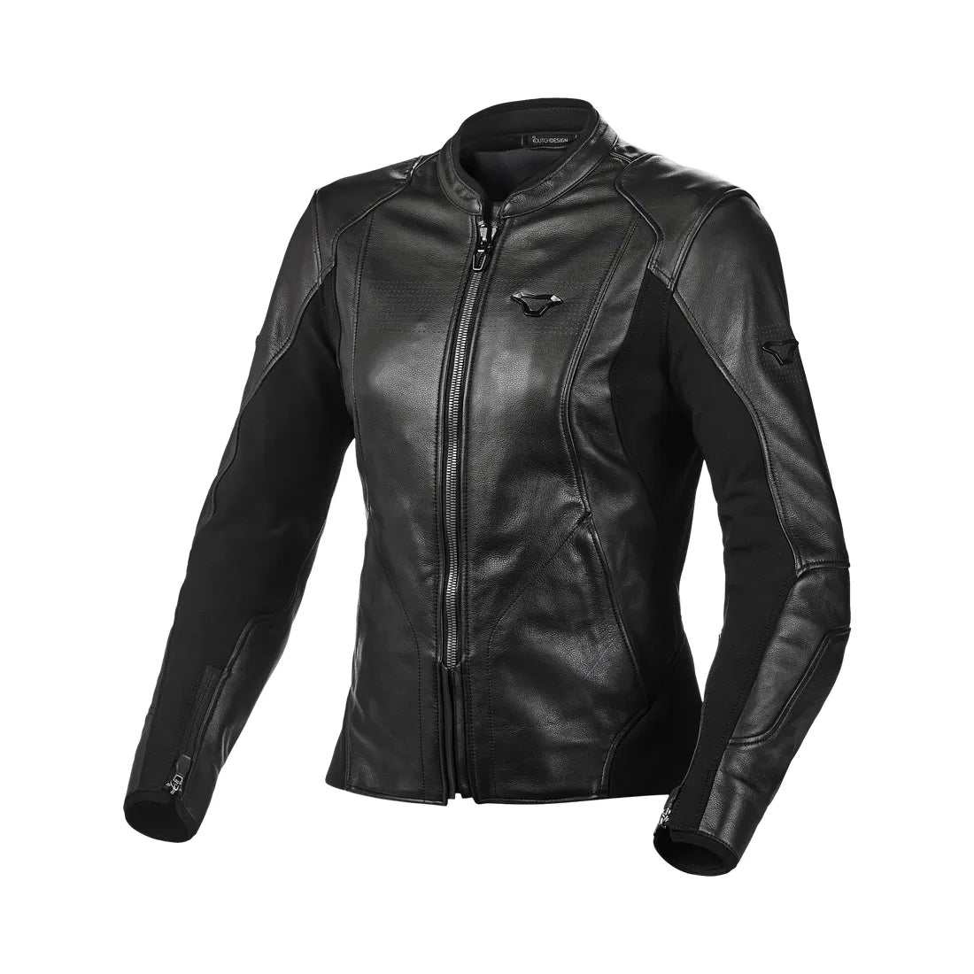 Macna Tequilla Mujer Chaqueta Cuero Touring Negro