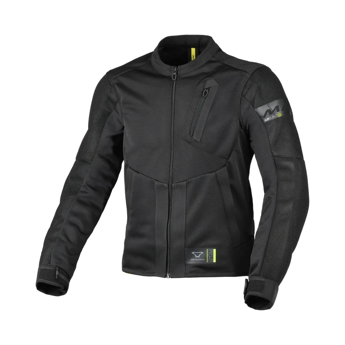 Macna Torido Man Chaqueta Mochila Textil Moto Negro