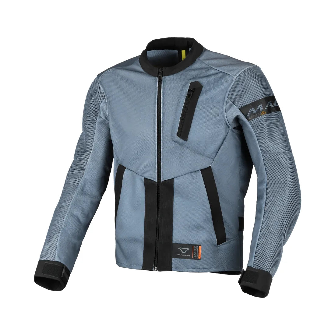 Macna Torido Man Chaqueta Mochila Textil Moto Gris Negro