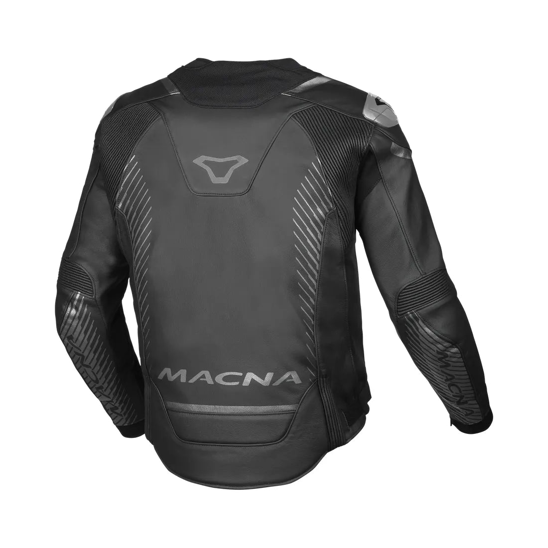 Macna Tronniq Chaqueta cuero deportiva negra