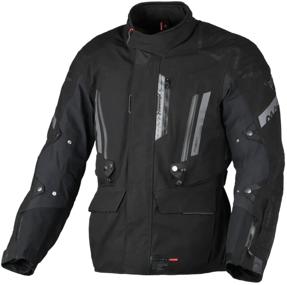 Macna Ultimax moto textil Chaqueta negra