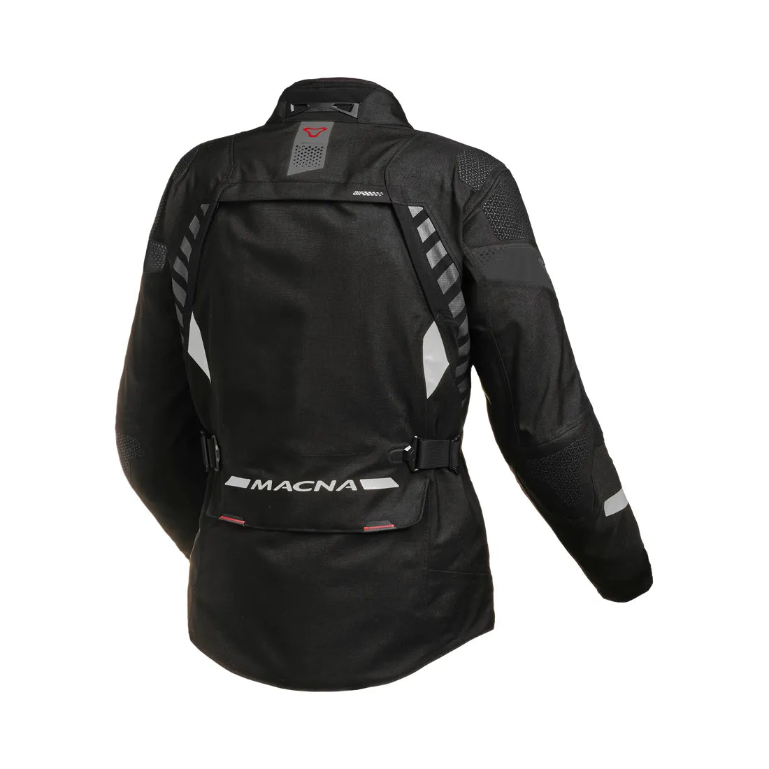 Macna Ultimax mujer impermeable Chaqueta textil negro