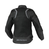 MACNA VELOTURA Mujer Urbana Moto Chaqueta Negro

