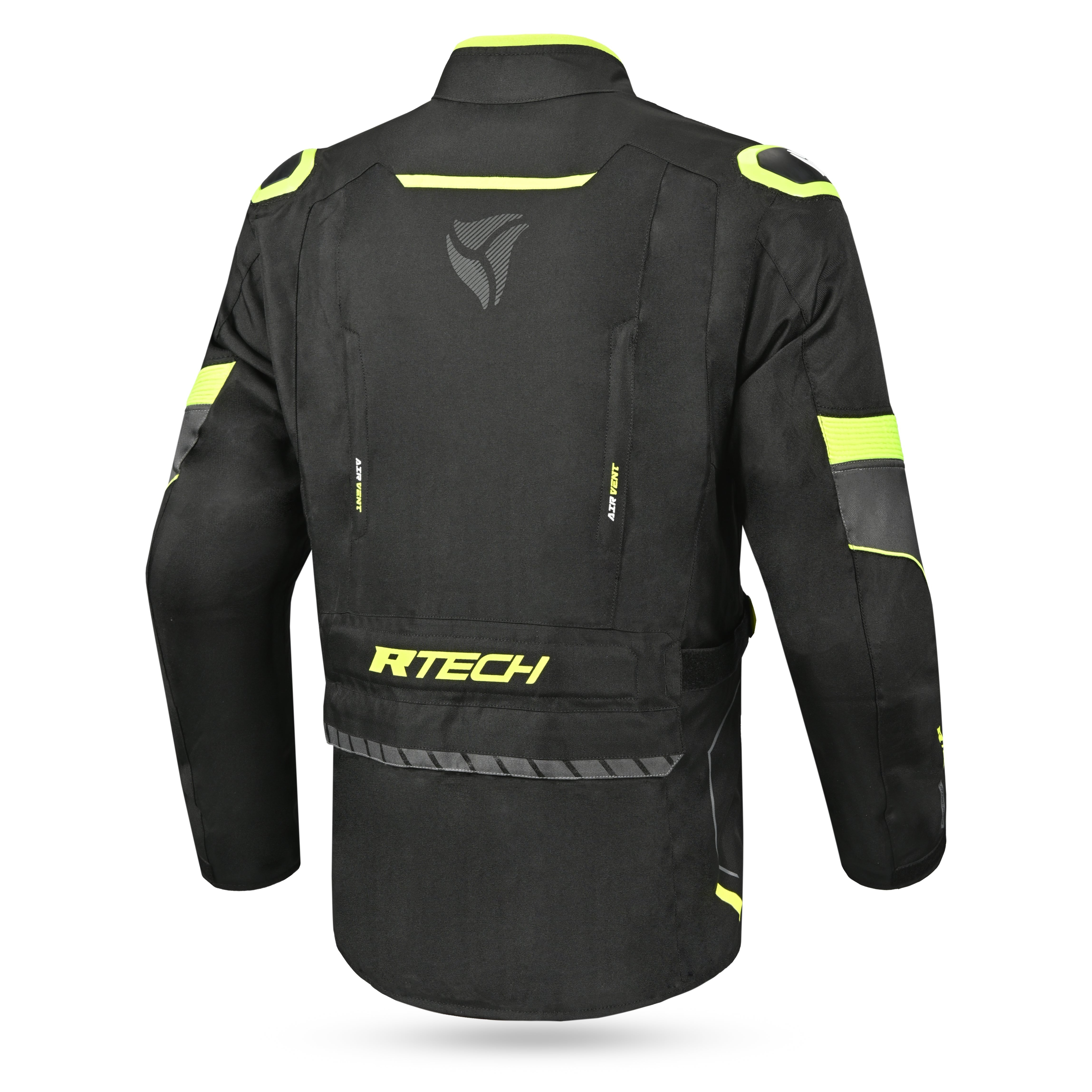 R-TECH - KNIGHT RIDER 3IN1 (Long) Negro/Antracita/Amarillo - CHAQUETA