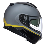 NOLAN N100-6 INCOGNITO 346 Modular Casco Grigio Giallo Nero