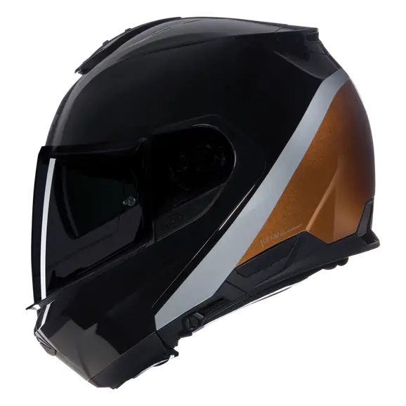 NOLAM N100-6 VERNICIATURA SPECIALE 343 Modular Casco Nero Ocra