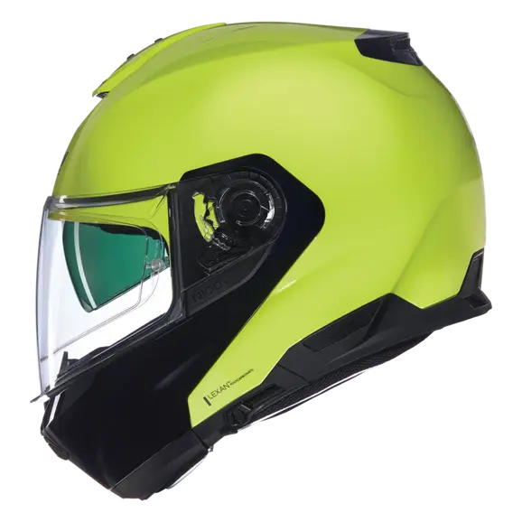 NOLAN N100-6 MIVEDI 329 Modular Casco Verde Impulso Nero