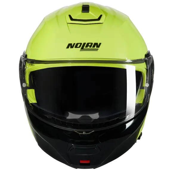 NOLAN N100-6 MIVEDI 329 Modular Casco Verde Impulso Nero
