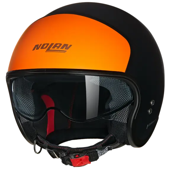 NOLAN Nolan N21 VERNICIATURA SPECIALE 352 ABIERTO Casco  Nero Arancione