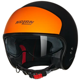 NOLAN Nolan N21 VERNICIATURA SPECIALE 352 ABIERTO Casco  Nero Arancione