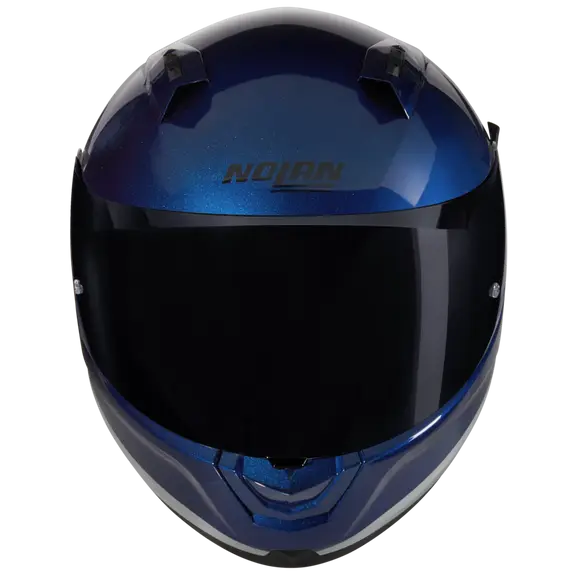 NOLAN VERNICIATURA SPECIALE 346 Integral Casco Azul Profondo Nero Argento 