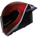 NOLAN N60-6 Sport Verniciatura Speciale 349 Casco deportivo Rosso viscerale / Nero / Grigio