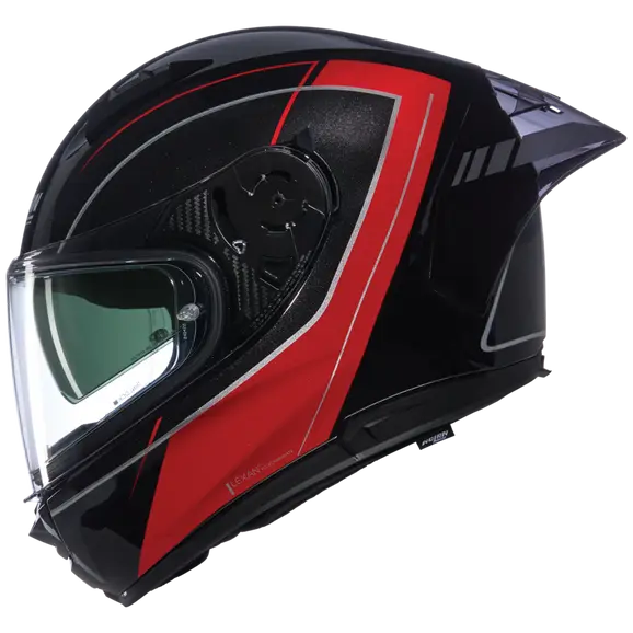 SHARK N60-6 SPORT MESMERICO 342 INTEGRAL CASCO NERO ROSSO
