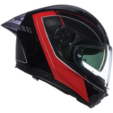 NOLAN N60-6 SPORT MESMERICO 342 INTEGRAL CASCO NERO ROSSO