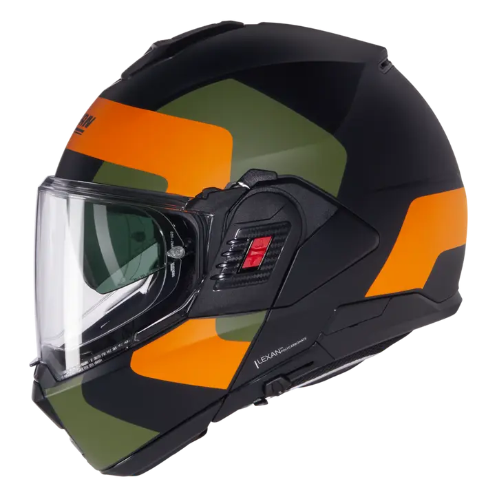 NOLAN OMOCROMO 345 DE MOTO MODULAR CASCO