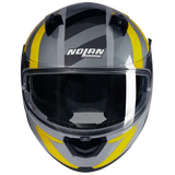 NOLAN  N60-6 Sport INTEGRAL CASCO GRIGIO GIALLO NERO 