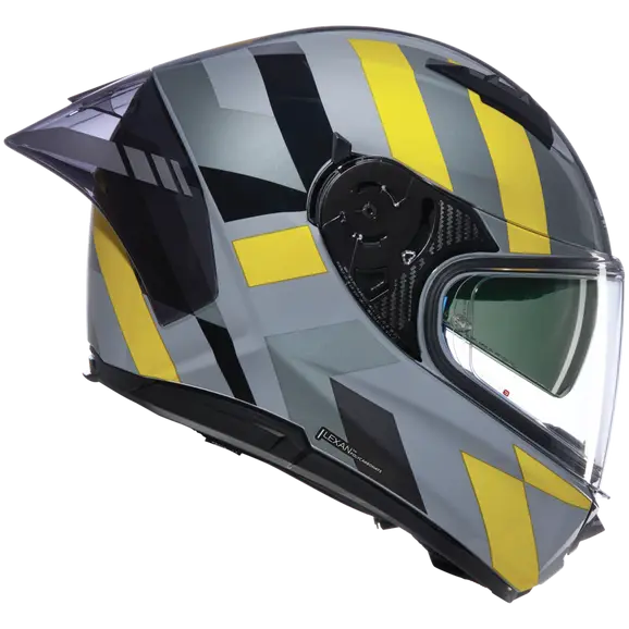 NOLAN  N60-6 Sport INTEGRAL CASCO GRIGIO GIALLO NERO 