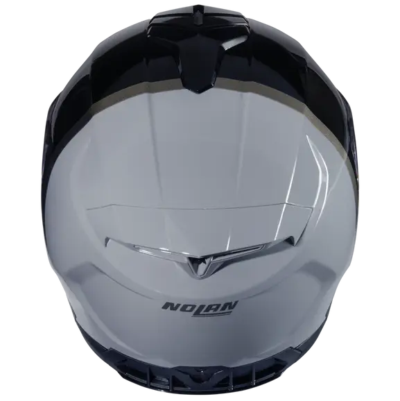 NOLAN N80-8 VERNICIATURA SPECIALE 343 INTEGRALE CASCOS NEGRO PLATA AZUL CLARO