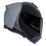 NOLAN N80-8 VERNICIATURA SPECIALE 343 INTEGRALE CASCOS NEGRO PLATA AZUL CLARO